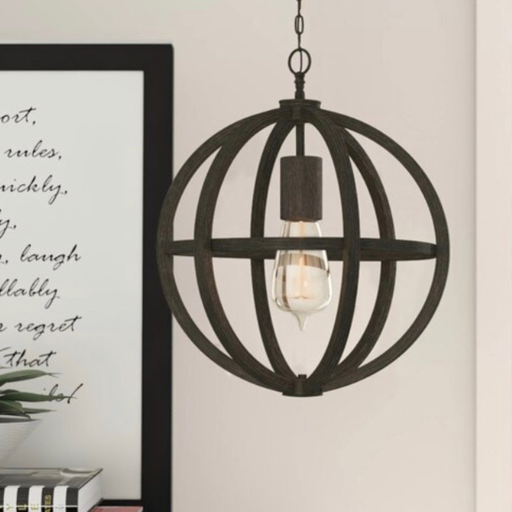 Marmont 1-Light Globe Pendant (NEW)